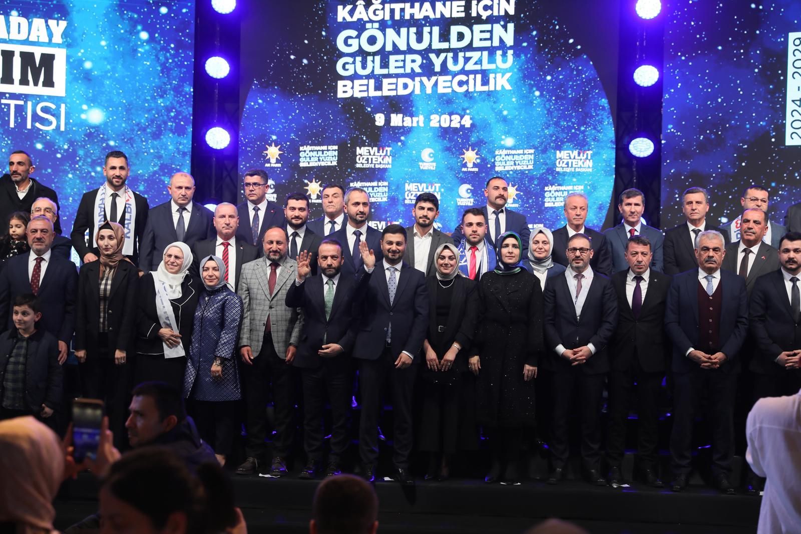 Kağıthane Mevlut Öztekin ile Türkiye Yüzyılına star verdi..