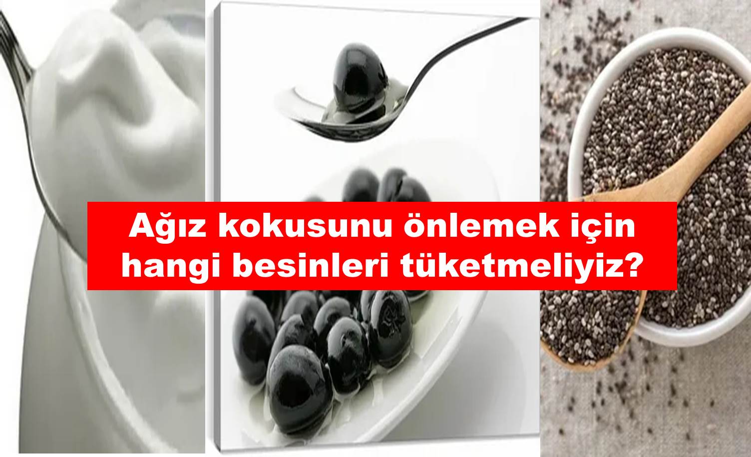 Ağız kokusundan kurtulun!..