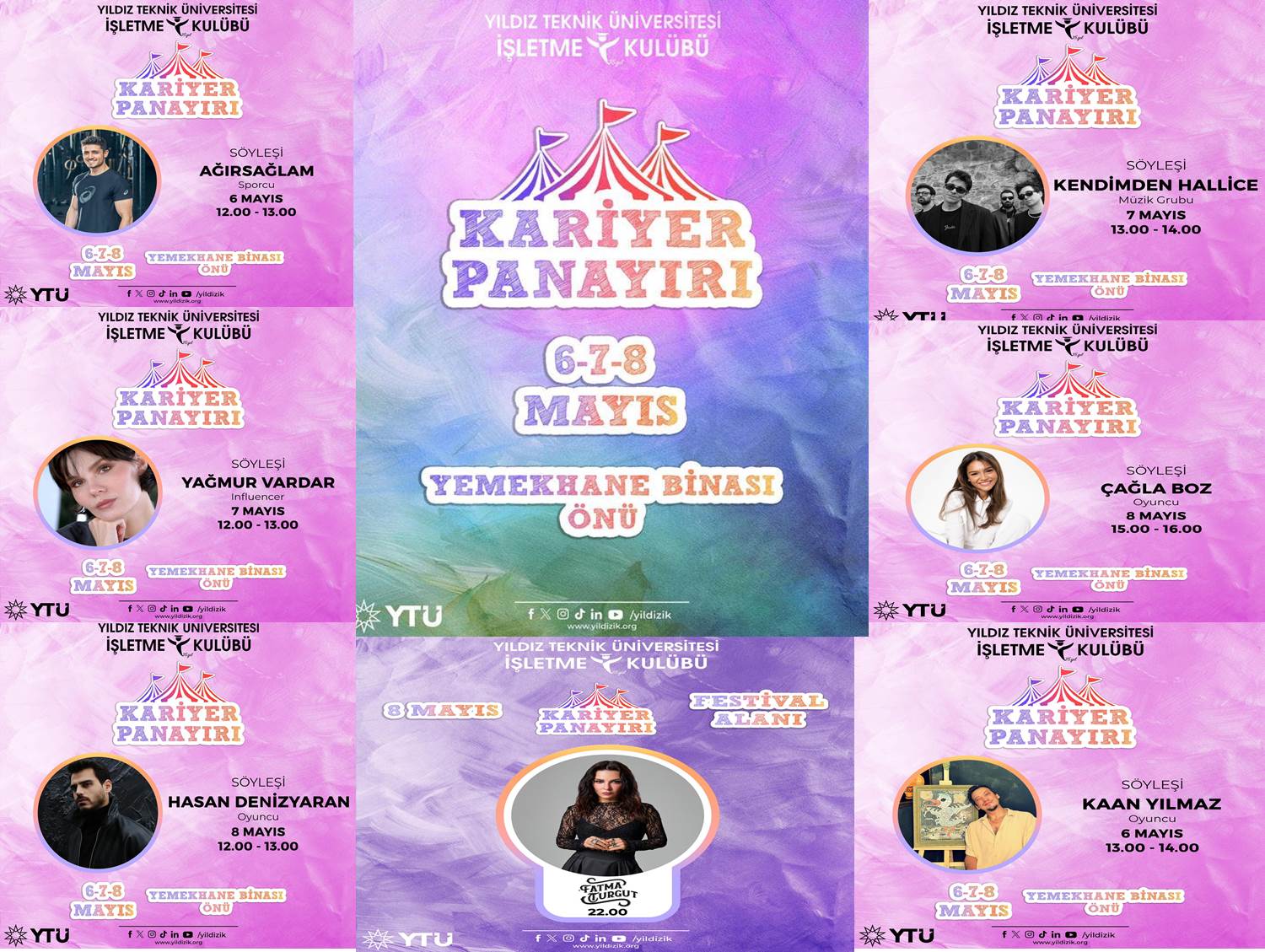 Yıldız Kariyer Panayırına Hoş Geldiniz!…